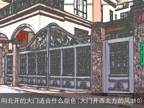 向北开的大门适合什么颜色(大门开西北方的风310)