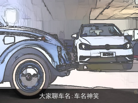 大家聊车名:车名神笑