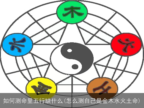 如何测命里五行缺什么(怎么测自己是金木水火土命)