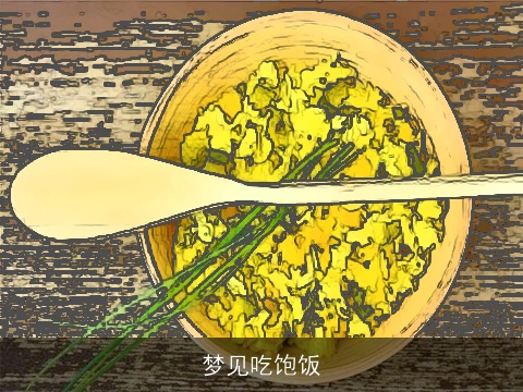 梦见吃饱饭
