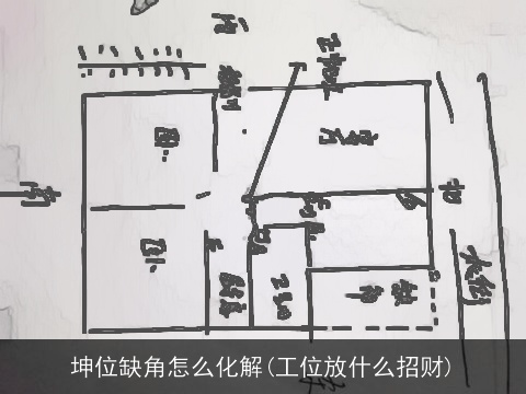 坤位缺角怎么化解(工位放什么招财)