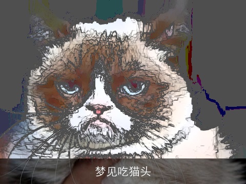梦见吃猫头