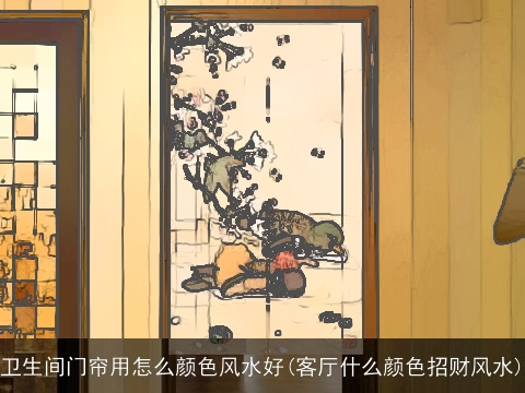 卫生间门帘用怎么颜色风水好(客厅什么颜色招财风水)