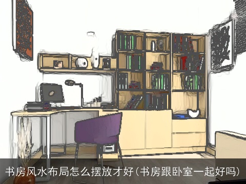 书房风水布局怎么摆放才好(书房跟卧室一起好吗)