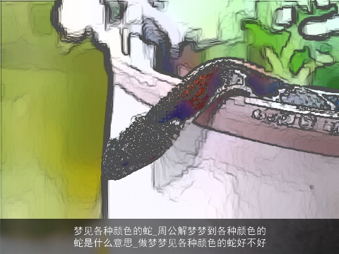 梦见各种颜色的蛇_周公解梦梦到各种颜色的蛇是什么意思_做梦梦见各种颜色的蛇好不好