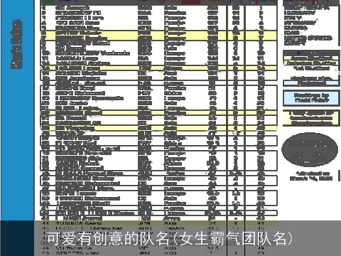 可爱有创意的队名(女生霸气团队名)