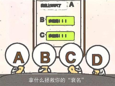 拿什么拯救你的“衰名”