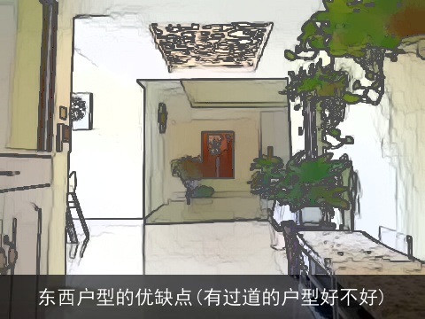 东西户型的优缺点(有过道的户型好不好)