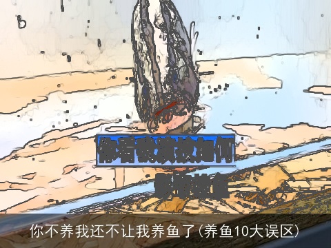 你不养我还不让我养鱼了(养鱼10大误区)