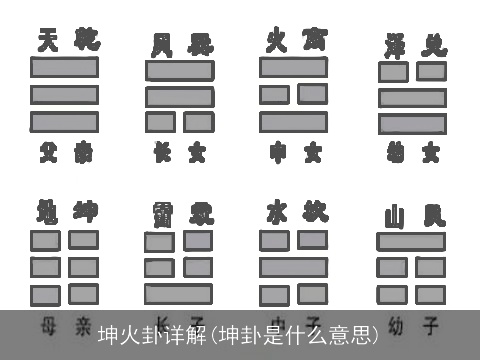 坤火卦详解(坤卦是什么意思)