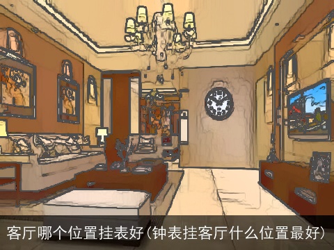 客厅哪个位置挂表好(钟表挂客厅什么位置最好)