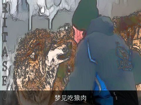 梦见吃狼肉
