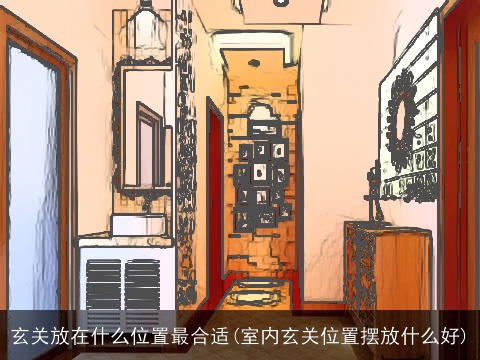 玄关放在什么位置最合适(室内玄关位置摆放什么好)