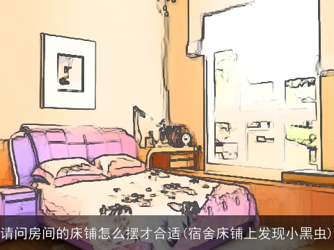 请问房间的床铺怎么摆才合适(宿舍床铺上发现小黑虫)