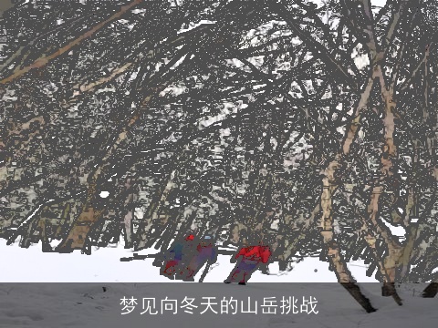 梦见向冬天的山岳挑战