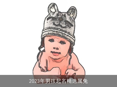 2023年男孩起名精选属兔