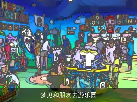 梦见和朋友去游乐园