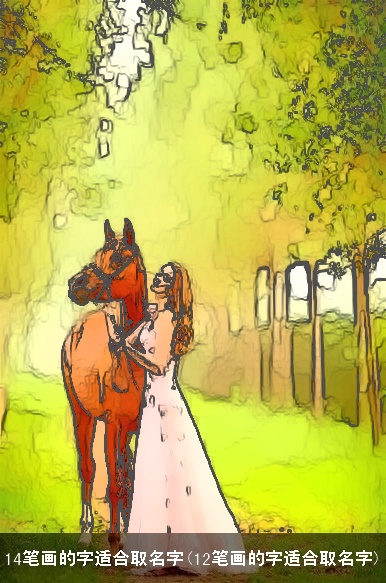 14笔画的字适合取名字(12笔画的字适合取名字)
