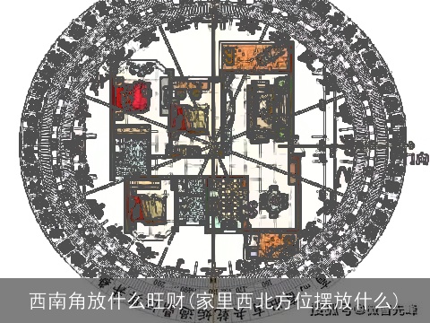 西南角放什么旺财(家里西北方位摆放什么)