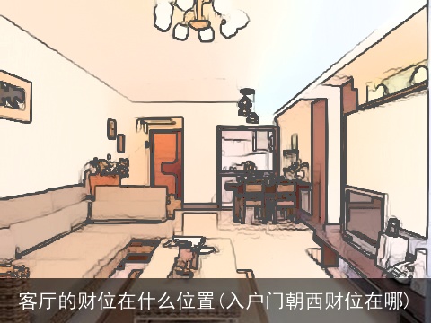 客厅的财位在什么位置(入户门朝西财位在哪)