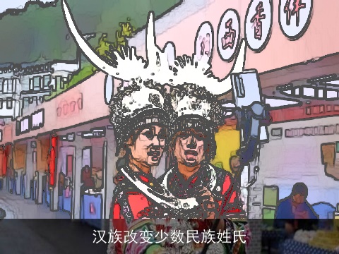 汉族改变少数民族姓氏