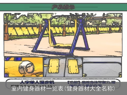 室内健身器材一览表(健身器材大全名称)