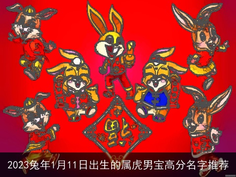 2023兔年1月11日出生的属虎男宝高分名字推荐