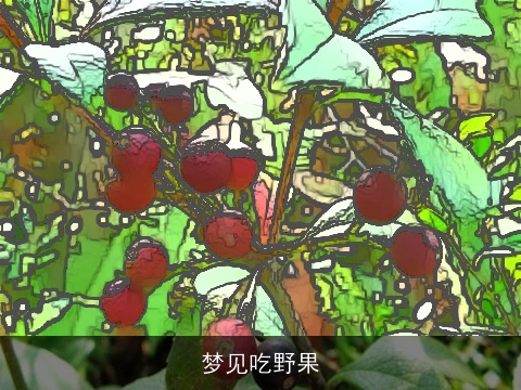 梦见吃野果