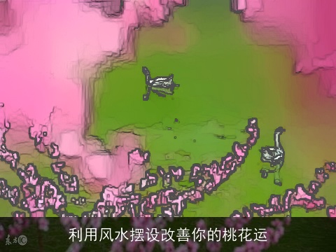 利用风水摆设改善你的桃花运