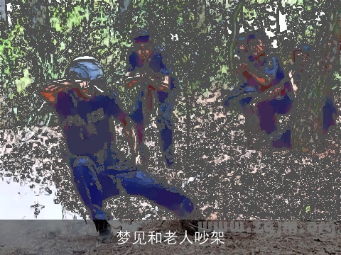 梦见和老人吵架