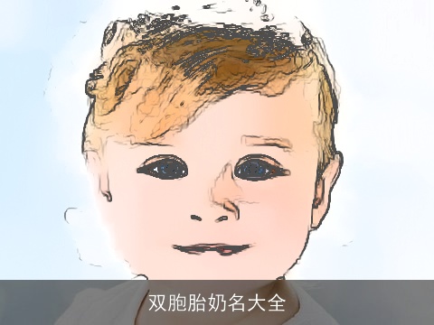 双胞胎奶名大全
