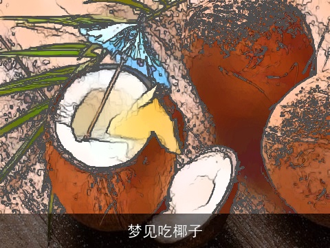 梦见吃椰子
