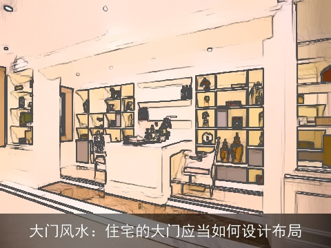 大门风水：住宅的大门应当如何设计布局