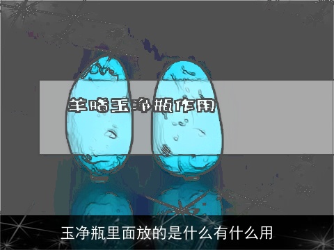 玉净瓶里面放的是什么有什么用
