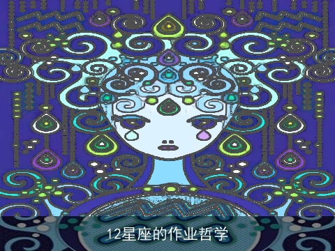 12星座的作业哲学