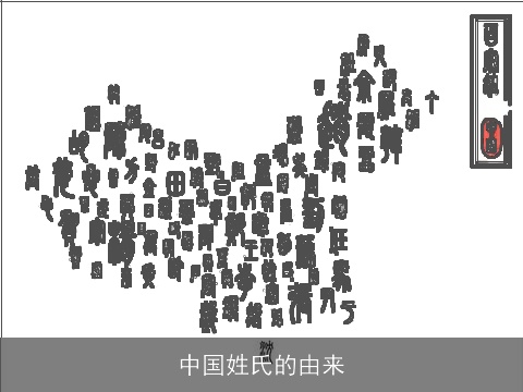 中国姓氏的由来