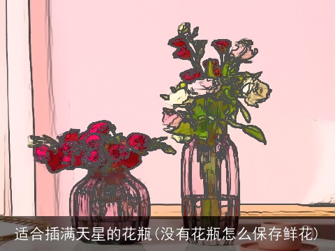 适合插满天星的花瓶(没有花瓶怎么保存鲜花)