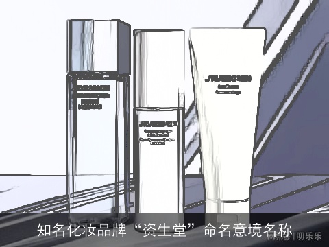 知名化妆品牌“资生堂”命名意境名称