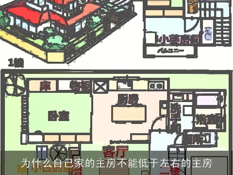 为什么自己家的主房不能低于左右的主房