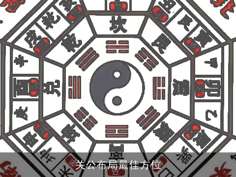 关公布局最佳方位