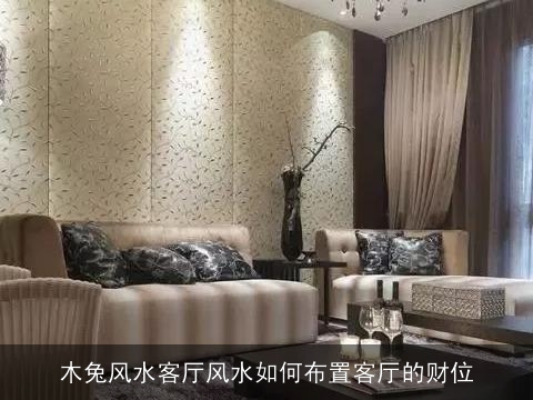 木兔风水客厅风水如何布置客厅的财位