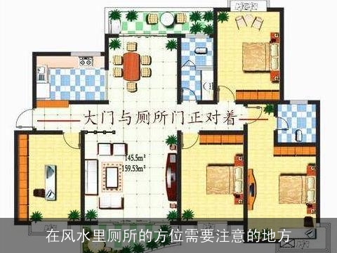 在风水里厕所的方位需要注意的地方