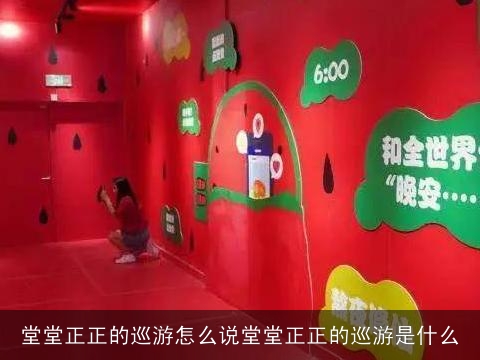 堂堂正正的巡游怎么说堂堂正正的巡游是什么