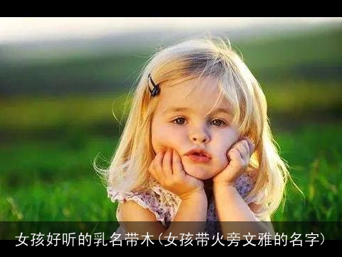 女孩好听的乳名带木(女孩带火旁文雅的名字)