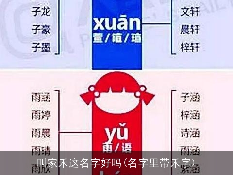 叫家禾这名字好吗(名字里带禾字)