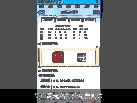 吴海露起名打分免费测试