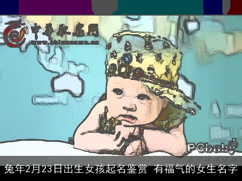 兔年2月23日出生女孩起名鉴赏 有福气的女生名字