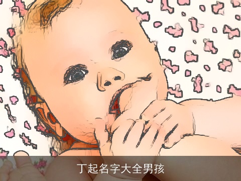 丁起名字大全男孩