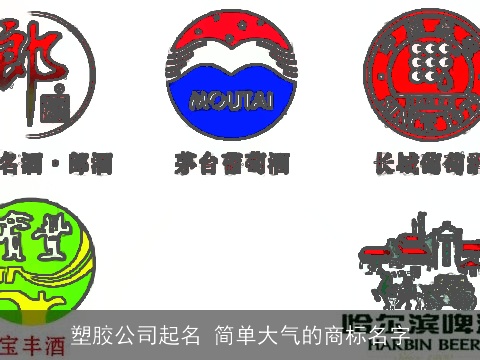 塑胶公司起名 简单大气的商标名字