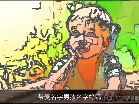 带麦名字男孩名字好吗